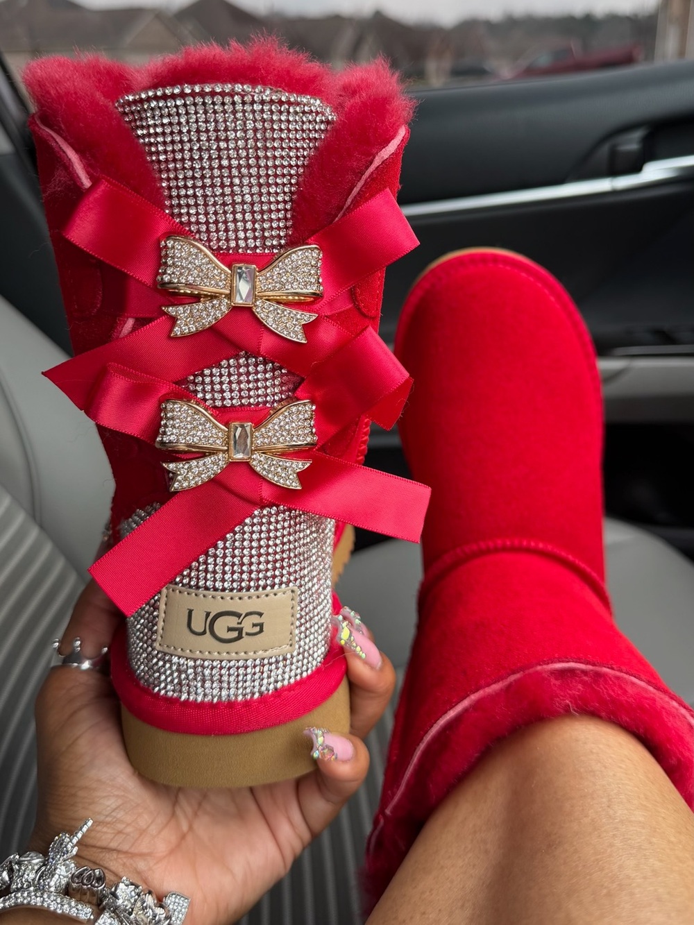 UGG Rhinestone Boots